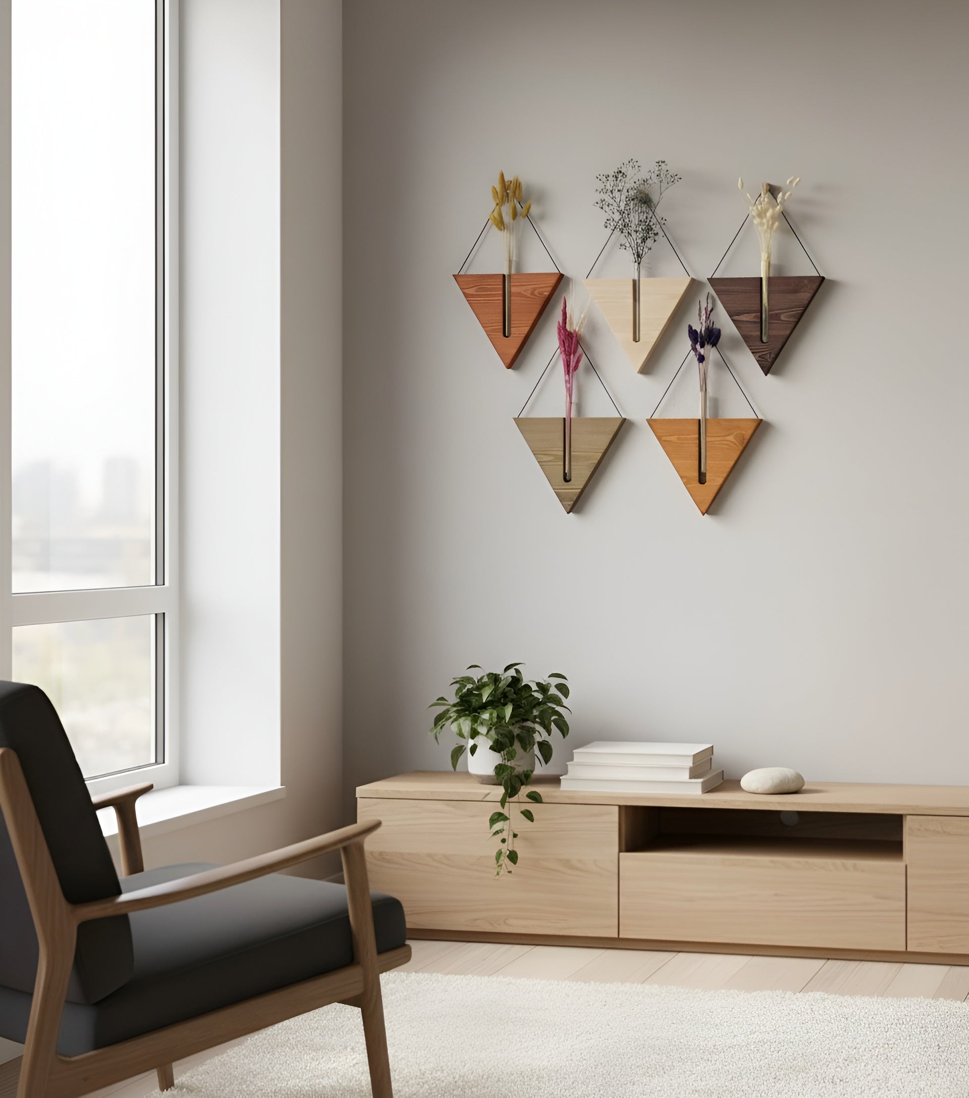 Triangle-Plant Hanger