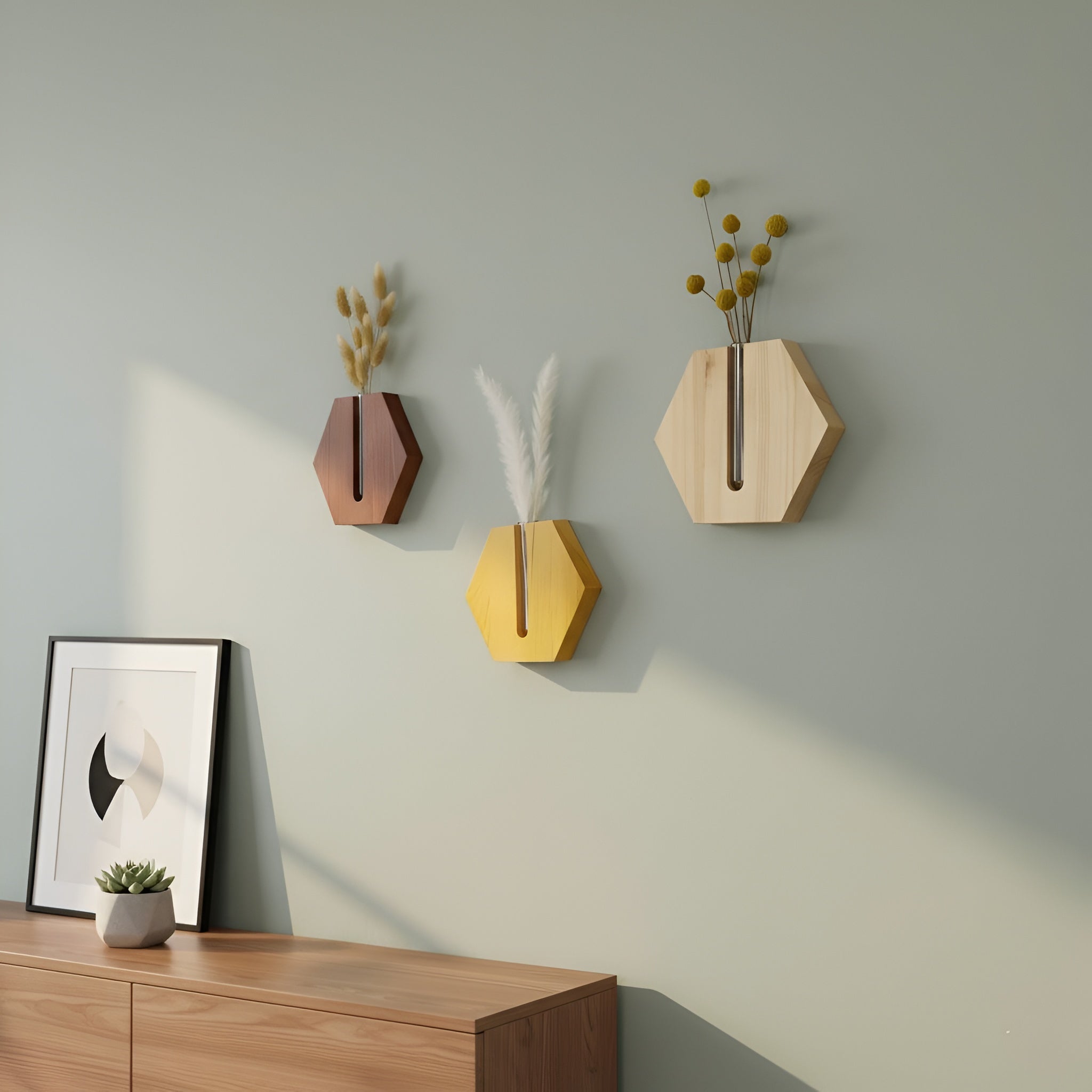 Hexa Wall Planter