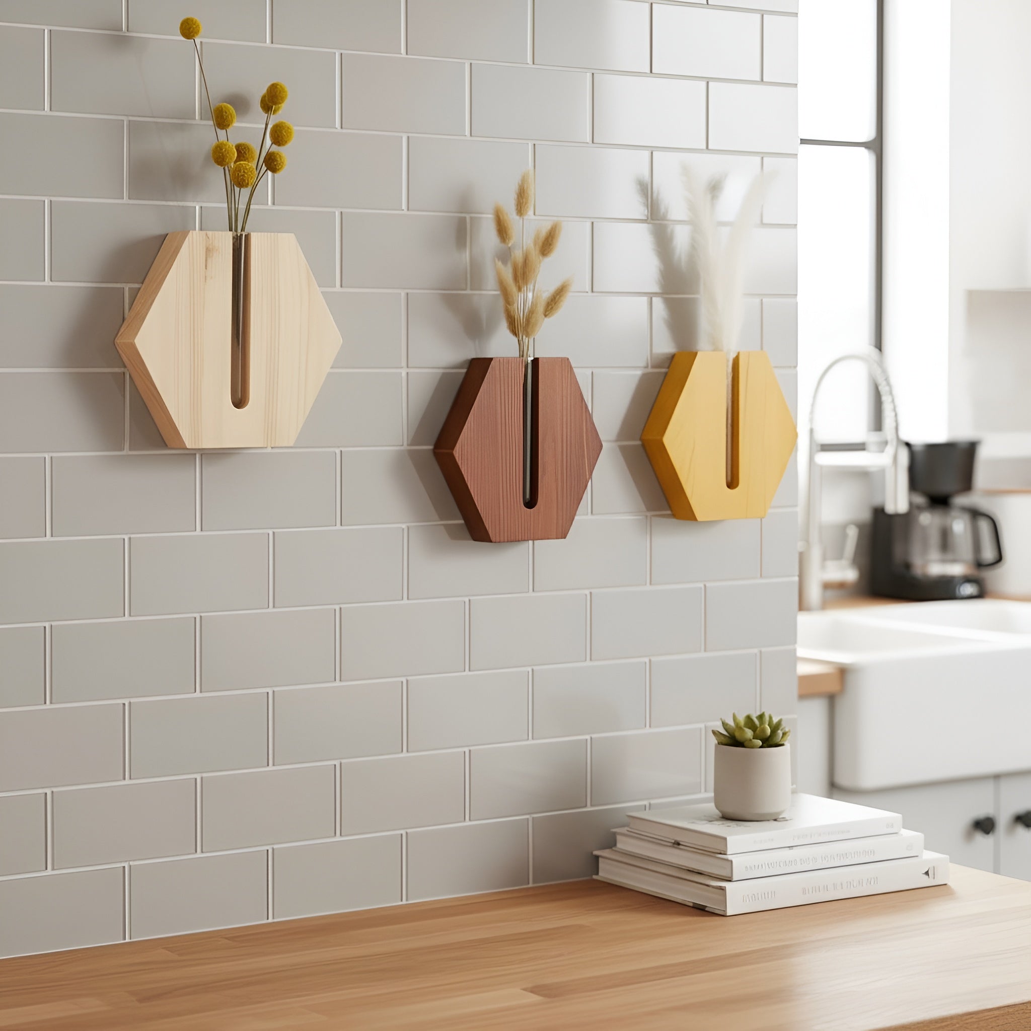 Hexa Wall Planter