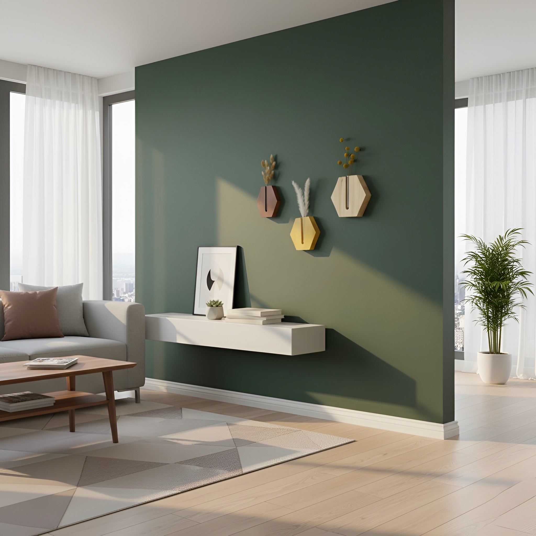 Hexa Wall Planter