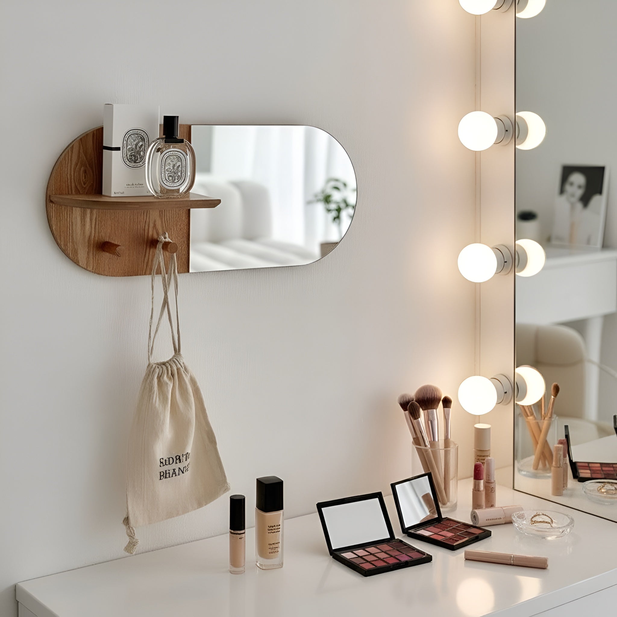 Wall Shelf Mirror